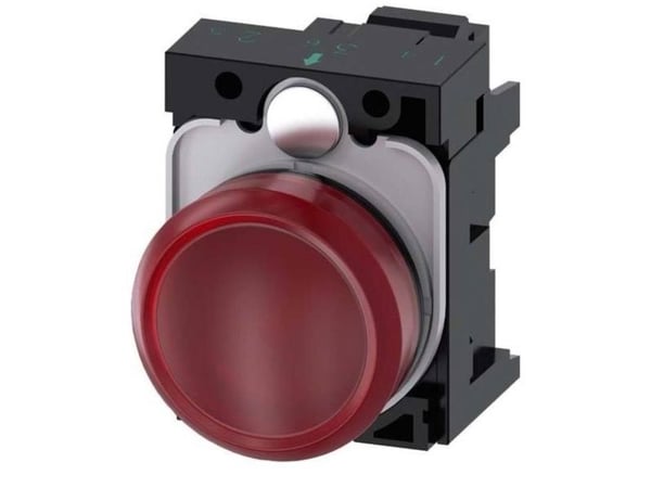 Siemens 3SU1102-6AA20-3AA0 Valoilmaisin 1 kpl
