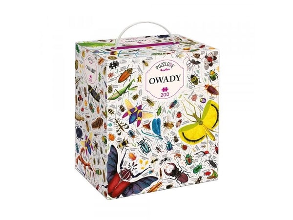 Czuczu Puslespill Puzzlove Owady 200 deler