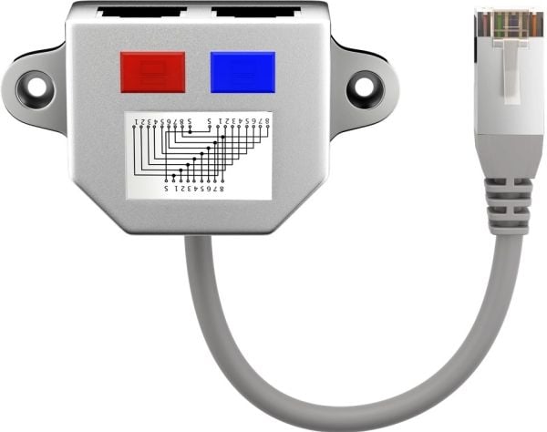 Goobay 68911, IEEE 802.3at, Grå, 0,15 m, RoHS, 1 stykker, Kvanta