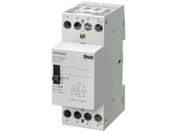 Siemens 5TT5830-6 Asennussuojaus 4 x NO kosketin 25 A 1 kpl