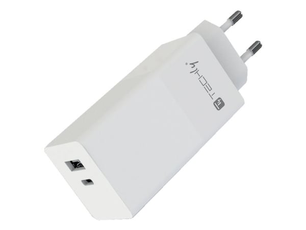 Techly IPW-PD100W-WH, Innendørs, AC, 20 V, Hvit