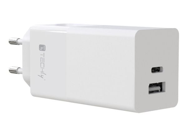 Techly IPW-PD100W-WH, Innendørs, AC, 20 V, Hvit