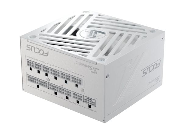 Seasonic FOCUS GX White ATX 3 (2024) 850 - Strømforsyning (intern) - ATX12V 3.1/ EPS12V - 80 PLUS Gold - AC 100-240 V - 850 watt - hvit