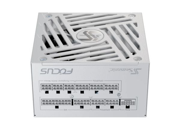 Seasonic FOCUS GX White ATX 3 (2024) 850 - Strømforsyning (intern) - ATX12V 3.1/ EPS12V - 80 PLUS Gold - AC 100-240 V - 850 watt - hvit