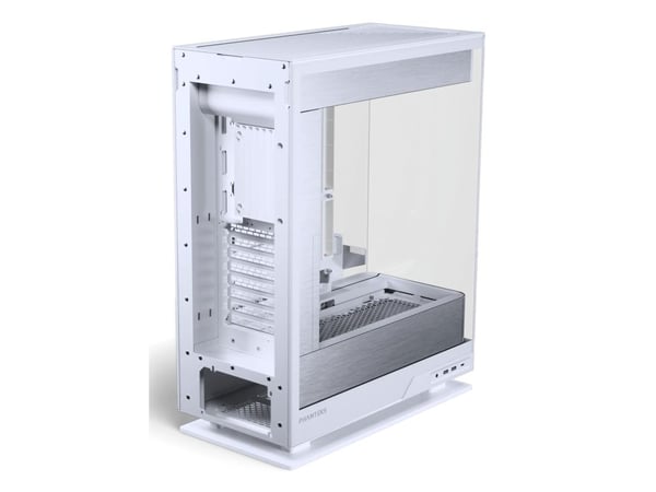 Phanteks Evolv Series X2 - Mid tower - utvidet ATX (E-ATX) - sidepanel med vindu (herdet glass) - ingen strømforsyning (ATX) - sølvhvit - USB/lyd