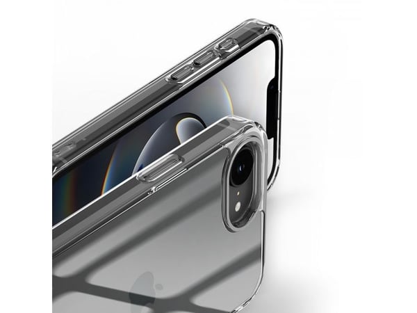 nevox 2496, Suojus, Apple, iPhone 16e, 15,5 cm (6.1"), Läpinäkyvä