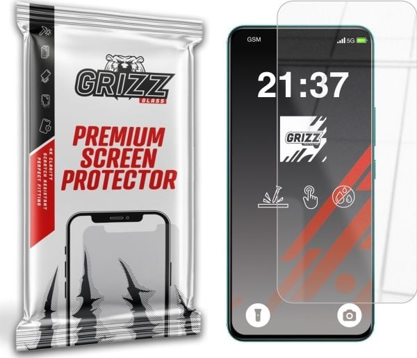 GrizzGlass hybridglass skjermbeskyttelse til Vivo Y200 4G