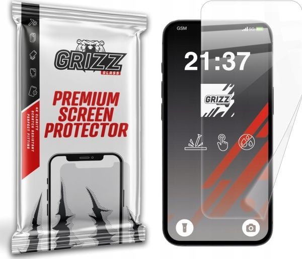 GrizzGlass keramisk film til Apple iPhone 16e