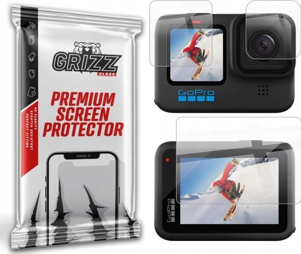 GrizzGlass hybridglass GrizzGlass HybridGlass til GoPro Hero 10