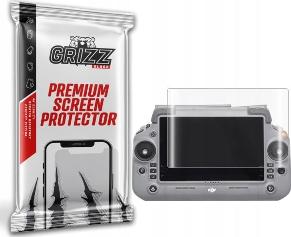 GrizzGlass hydrogel-film GrizzGlass Hydrofilm til DJI RC Plus 2 (Matrice 4-serien)