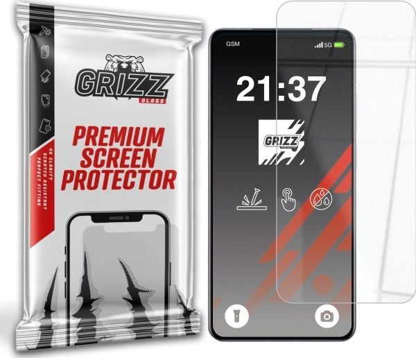 GrizzGlass hybridglas HybridGlass till Realme GT7 Pro Racing