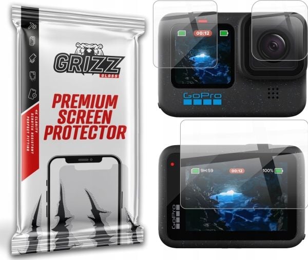 GrizzGlass CeramicFilm for GoPro Hero 12