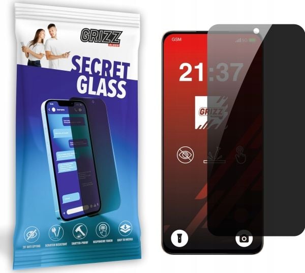 GrizzGlass SecretGlass Yksityisyyslasi Realme P3x:lle