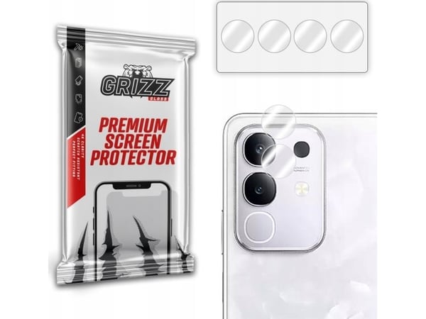 GrizzGlass HybridGlass kameraglass til Vivo Y29 4G [2-pakking]