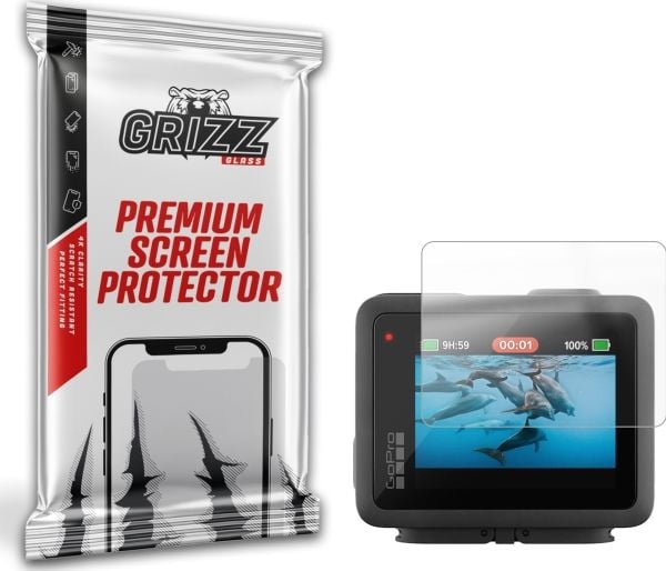 GrizzGlass matt film PaperScreen til GoPro Hero 4K