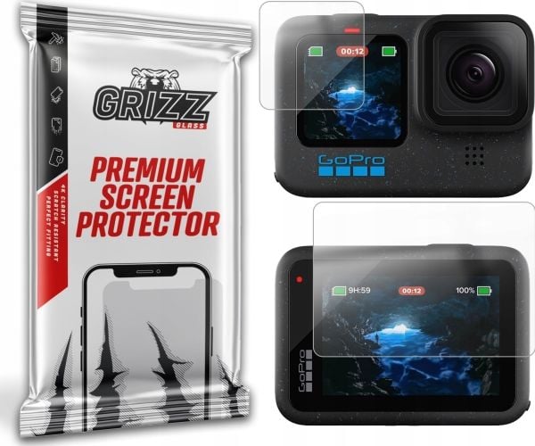 GrizzGlass matt film GrizzGlass PaperScreen til GoPro Hero 12