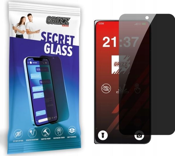 GrizzGlass SecretGlass Privacy Glass for Oppo Finn N5