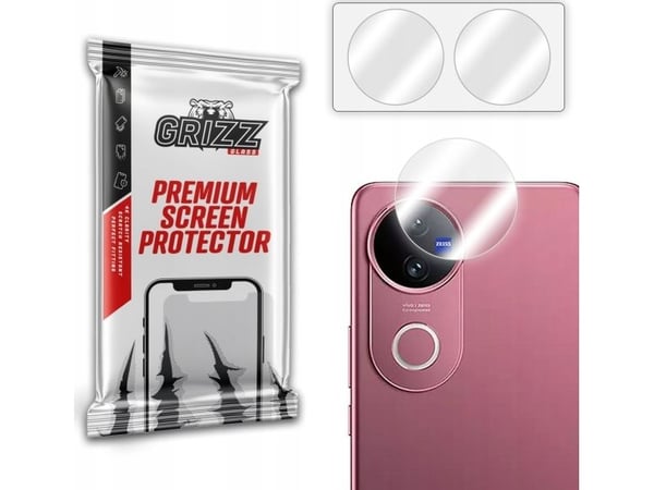 GrizzGlass HybridGlass-glass for kamera Vivo V50 [2-pakning]