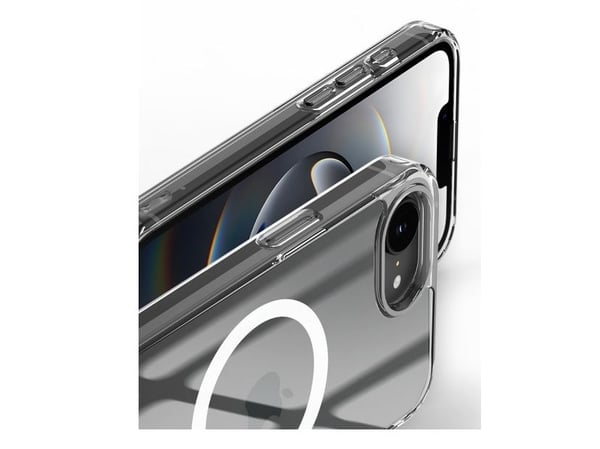 nevox 2497, Suojus, Apple, iPhone 16e, 15,5 cm (6.1"), Läpinäkyvä