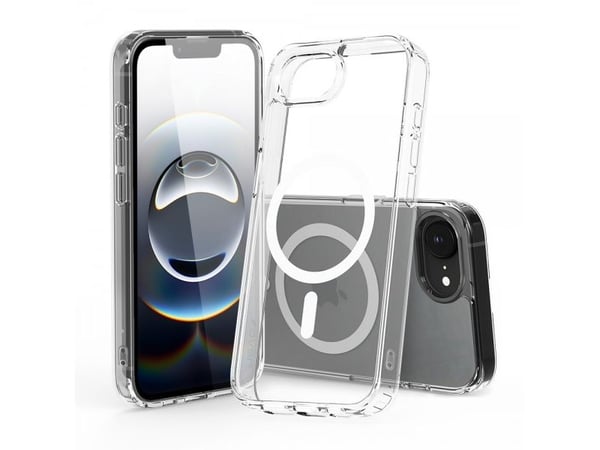 nevox 2497, Suojus, Apple, iPhone 16e, 15,5 cm (6.1"), Läpinäkyvä