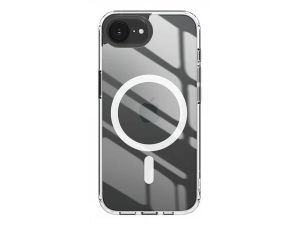 nevox 2497, Suojus, Apple, iPhone 16e, 15,5 cm (6.1"), Läpinäkyvä