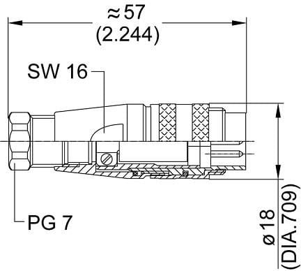 Amphenol C09131H0081002, 100 V, 7 A, IP67, C09131N0081002,C09131G0081002,C09131D0081002,C09131F0081002