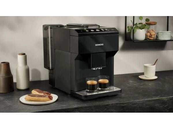 Siemens EQ.500 TP511R09, Espressomaskin, 1,9 l, Kaffe bønner, Innebygd kaffekvern, 1500 W, Sort