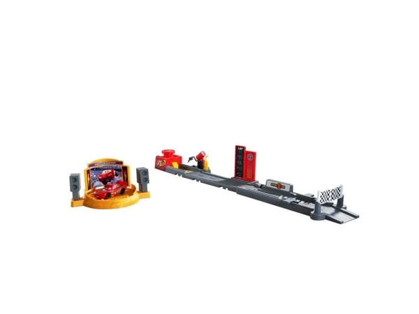 Disney Pixar Cars Disney and Pixar Cars Piston Cup Launching Playset, Racingkjøretøy og banesett, 4 år, Plast, Metall, Flerfarget