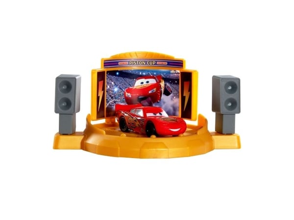 Disney Pixar Cars Disney and Pixar Cars Piston Cup Launching Playset, Racingkjøretøy og banesett, 4 år, Plast, Metall, Flerfarget