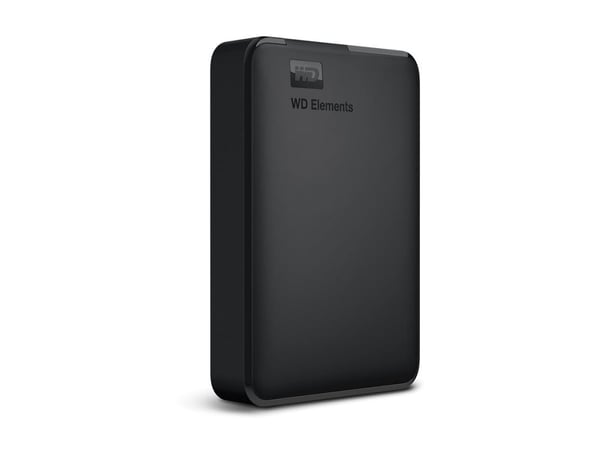 WD Elements Portable - Harddisk - 1 TB - ekstern (bærbar) - USB 3.1 Gen 1 - sort