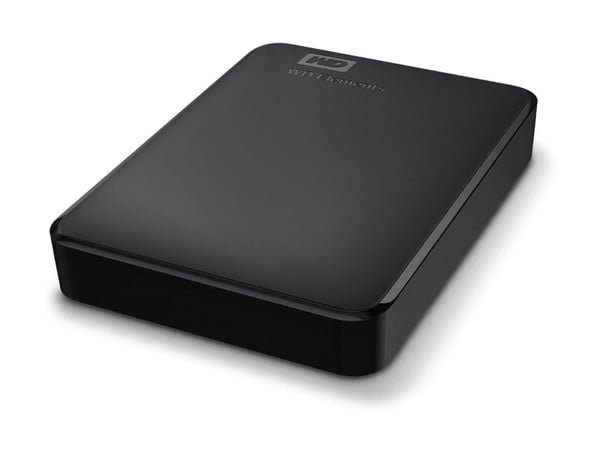 WD Elements Portable - Harddisk - 1 TB - ekstern (bærbar) - USB 3.1 Gen 1 - sort