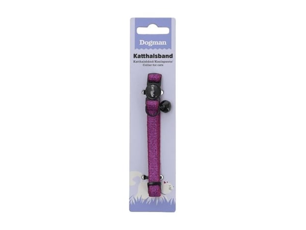 DOGMAN Kissan kaulus Glitter violetti