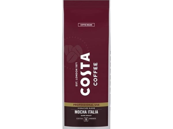 Costa Coffee Signature Mocha Italia mørke kaffebønner, 1 kg