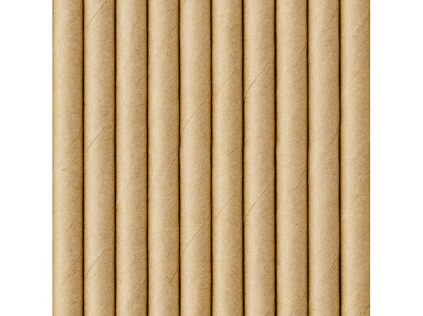 PartyDeco SPP9-031-KARTON, Brun, Papir, 19,5 cm, 50 stykker