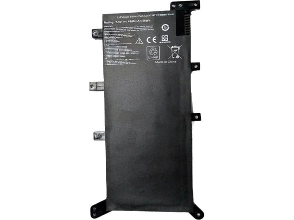 Battery 36.26Wh Li-Polymer  7.4V 4900mAh Black