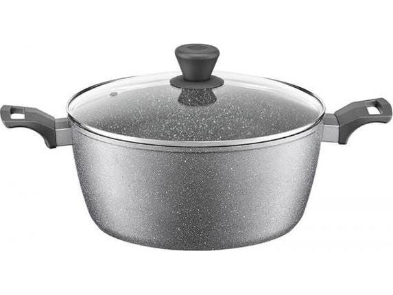 AMBITION SILVERSTONE kjele i aluminium med lokk, passer også til induksjon, ø 20 cm, 2 L