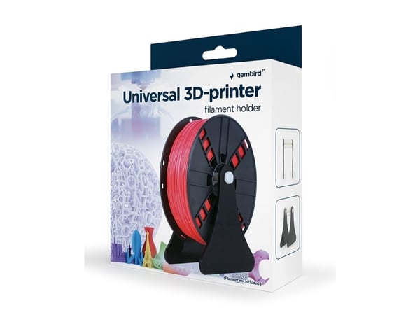 Gembird - Purple/red - 1 kg - 340 m - hengeboks - silke PLA filament (3D)