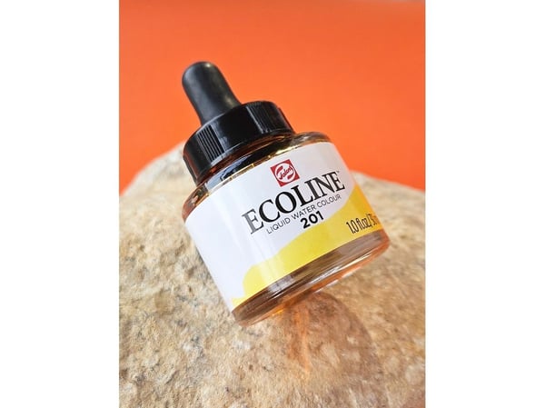 Ecoline Liquid Watercolour Bottle 30 ml Light Yellow 201