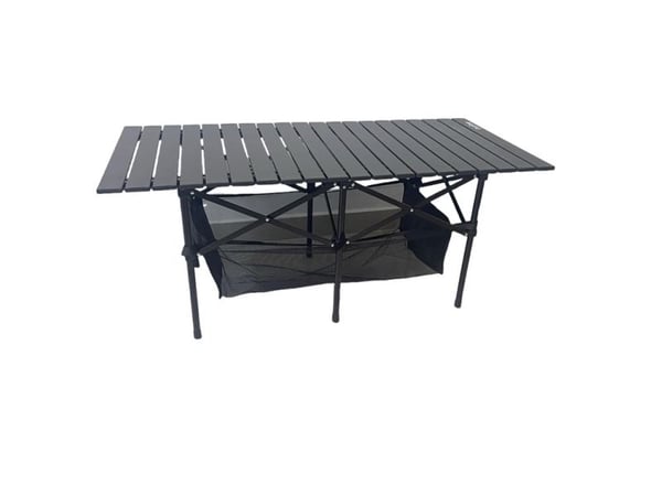 Sammenleggbart campingbord med skap Outliner 120x55x50 cm