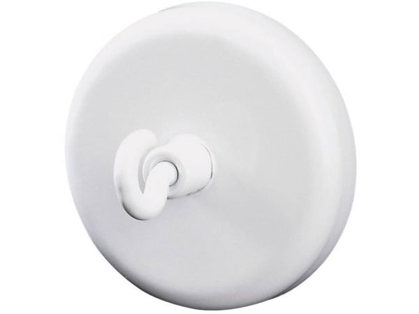 Dahle 95860, Innendørs, Redskapskrok, Hvit, Stål, Rund, 3,6 cm