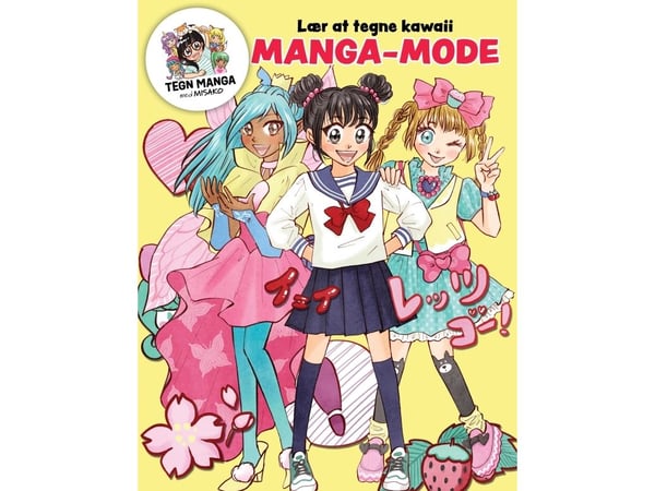 Lær å tegne kawaii manga-mode | Misako Rocks! | Språk: Dansk