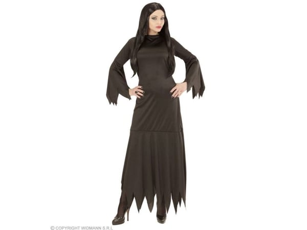 Morticia i kostym