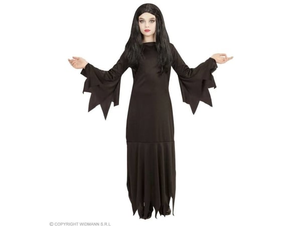 Morticia-klänning