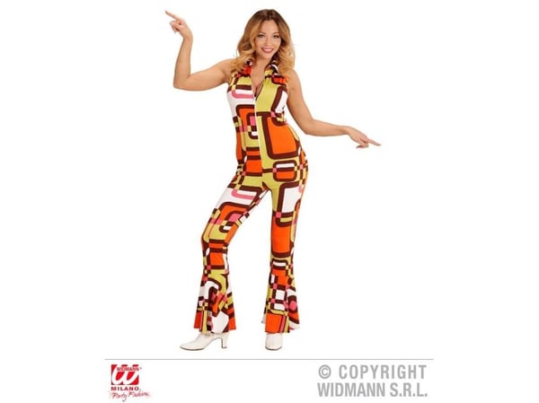 Jumpsuit med groovy rör