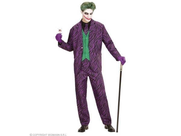 Kostym för ond Joker