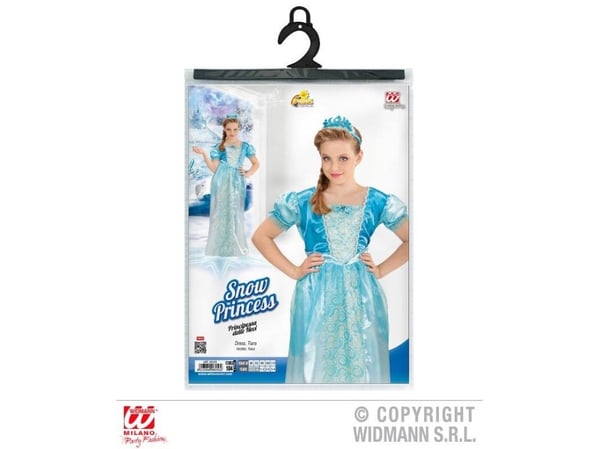 Dräkt för snöprinsessa