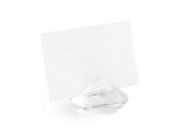 Diamant bordkortholder, klar