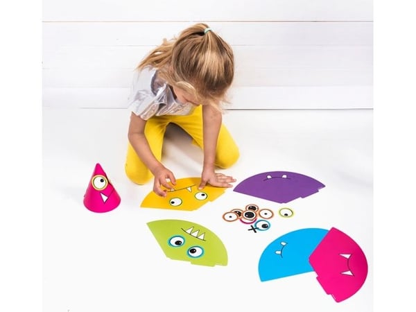 PartyDeco CPP9, Party hat, Flerfarget, 6 stykker, Bursdag, 160 mm, 10 cm