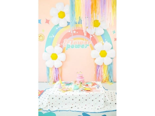 PartyDeco CPP24, Party hat, Papir, Flerfarget, 6 stykker, Bursdag, 160 mm