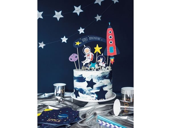 PartyDeco KPT37, Kake, Flerfarget, Barn, Unisex, Temafest, 7 stykker
